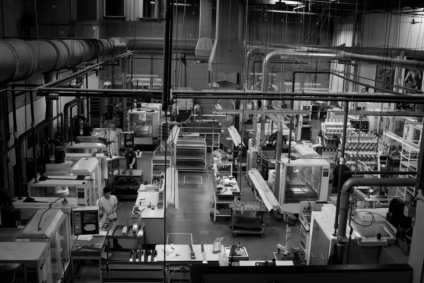 A milling machine on the factory floor of a precision engineering firm in Baden-Württemberg, the heartland of Germany’s machine tool industry.